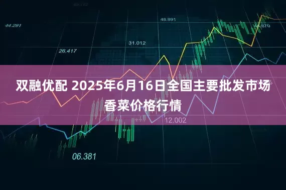 双融优配 2025年6月16日全国主要批发市场香菜价格行情