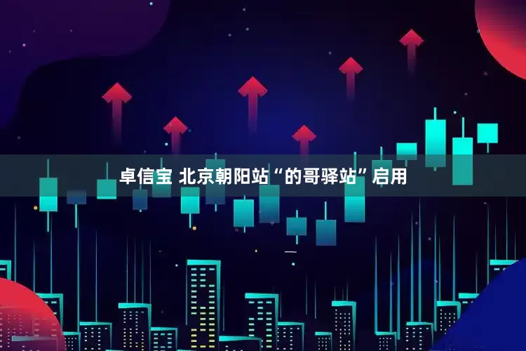 卓信宝 北京朝阳站“的哥驿站”启用